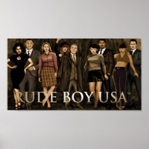 Rude Boy USA vol. 1 - Poster completo de fundición