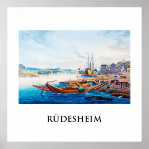 Póster Rüdesheim, Alemania 01B
