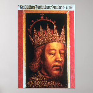 Póster Rudolf IV, Emperor of Austria and Tyrol , c.1360