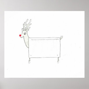 Póster Rudolf the Red Nosed Radiator