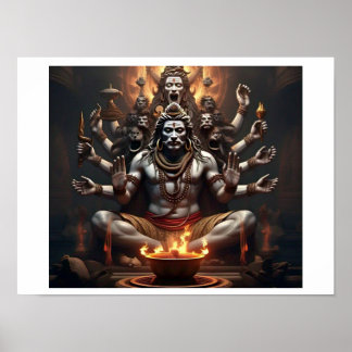 PÓSTER RUDRA SHIVA