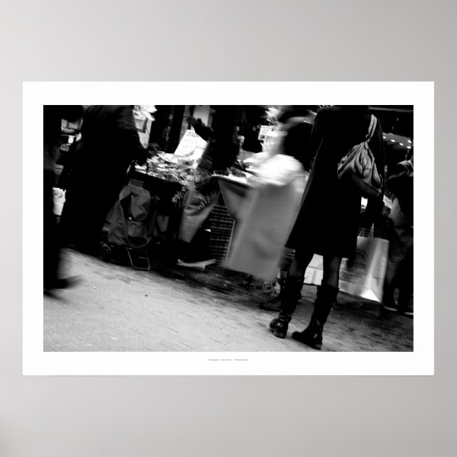 Póster Rue Daguerre Paris homenajea a Agnes Varda 1 Poste (Frente)