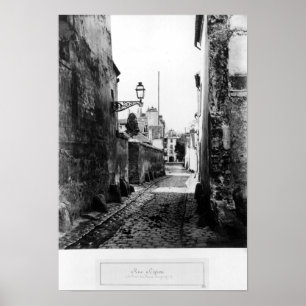 Póster Rue de Scipion