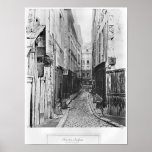Póster Rue des Anglais