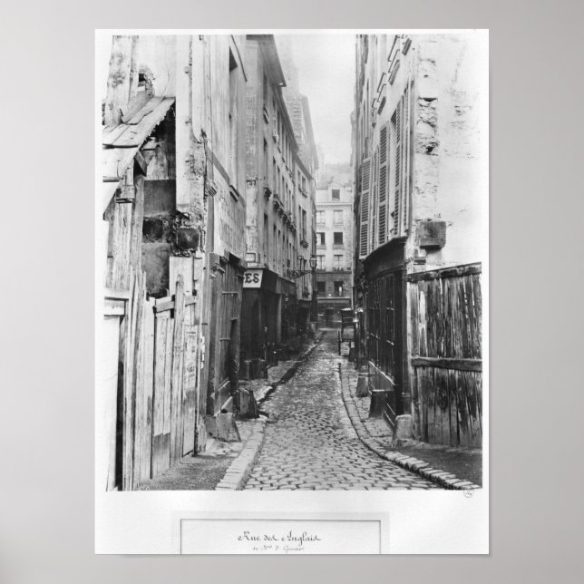 Póster Rue des Anglais (Frente)