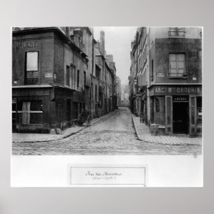 Póster Rue des Bernardins