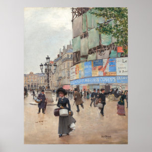 Póster Rue du Havre - Jean Béraud Bella Artes