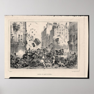 Póster Rue Saint-Antoine