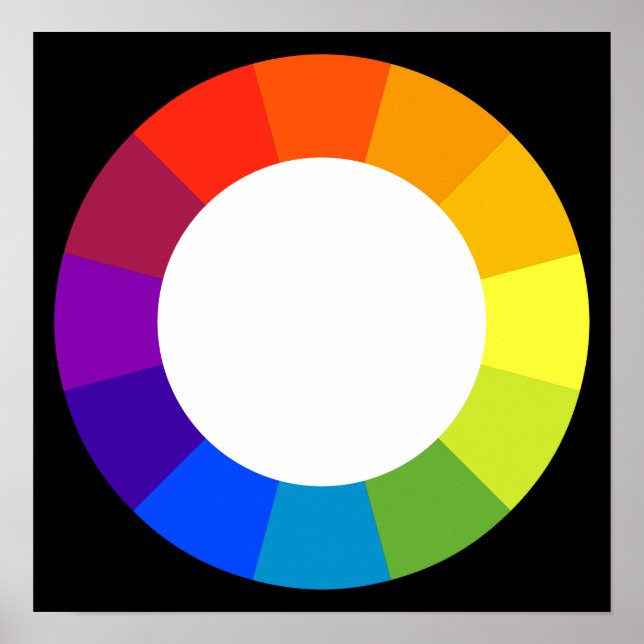 Póster Rueda de color (Frente)