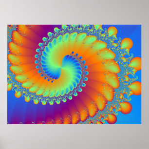 Póster Rueda de color