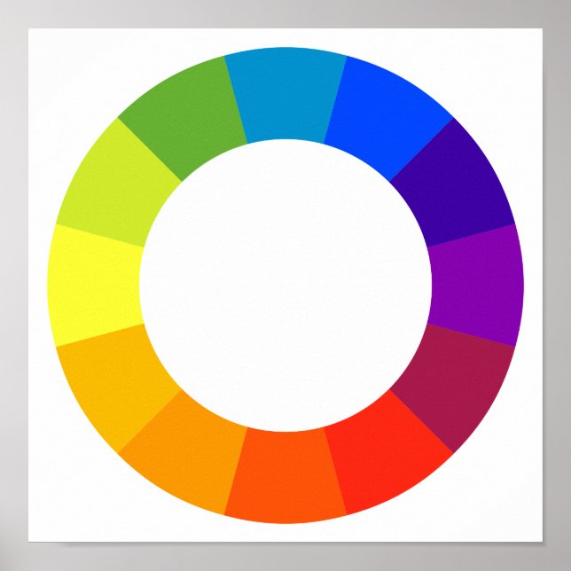 Póster Rueda de color III (Frente)