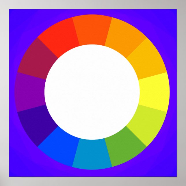 Póster Rueda de Colores (Frente)