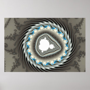 Póster Rueda de giro - Poster fractal