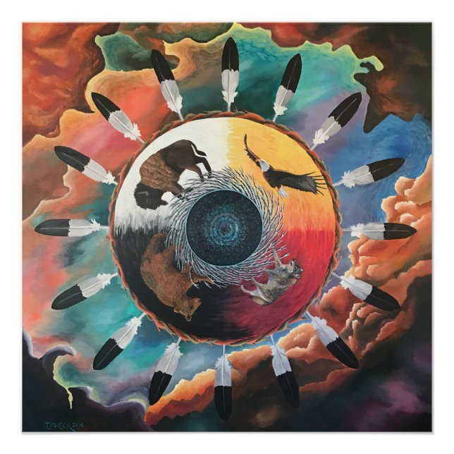 Póster Rueda de la medicina (Anverso)