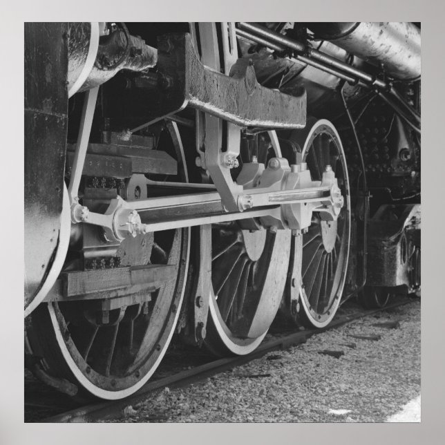 PÓSTER RUEDAS DE ACERO # 4 (Frente)