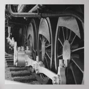 PÓSTER RUEDAS DE ACERO # 6