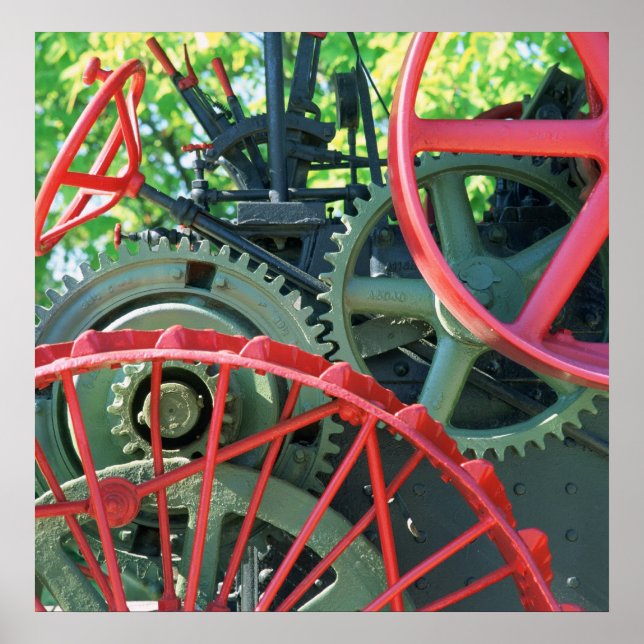 PÓSTER RUEDAS DE ACERO Nº 11 (Frente)