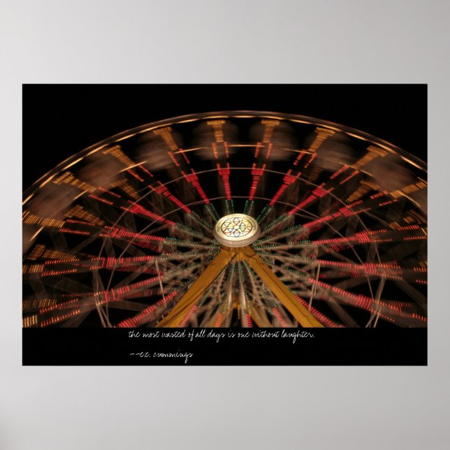 Póster Ruedas en movimiento (Frente)