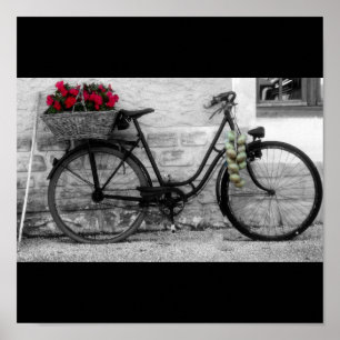 Póster Ruedas y cebollas francesas