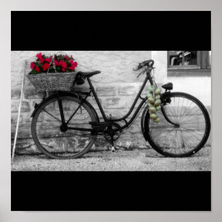 Póster Ruedas y cebollas francesas