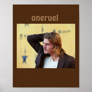 Póster Ruel poster
