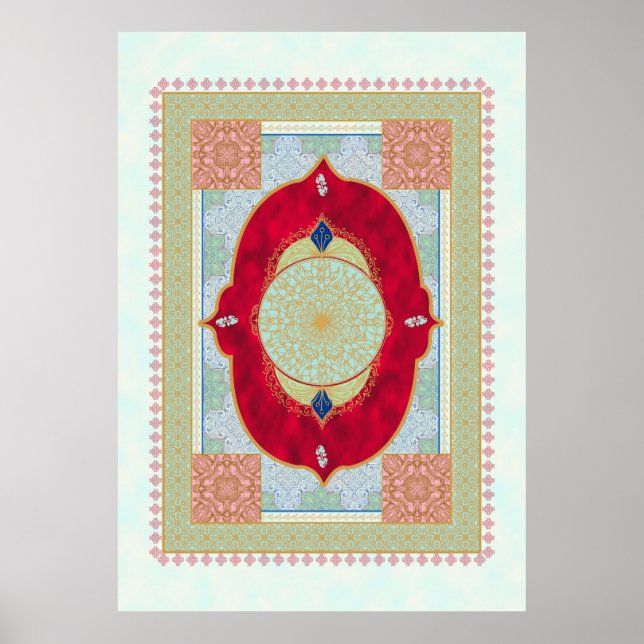 Póster Rug Oriental - Poster (Frente)