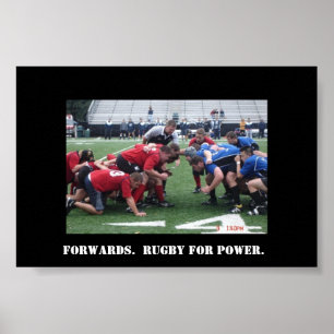 Póster Rugbi