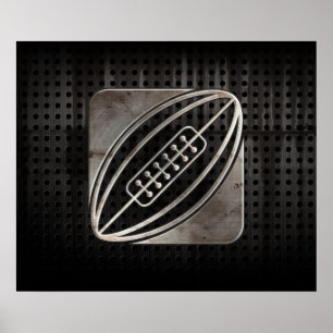 Póster Rugby; Guay Black