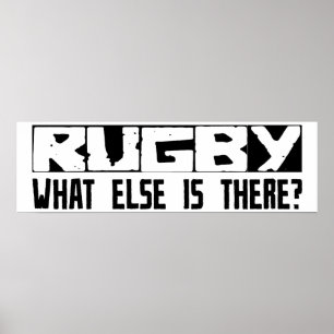 Póster Rugby ¿Qué Más Hay?