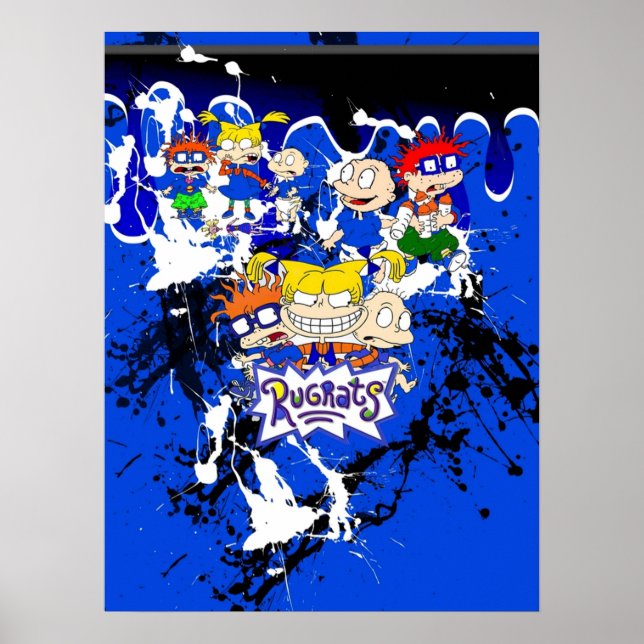 Póster Rugrats Para Coincidir Con Air Jordan 13 Retro Hyp (Frente)