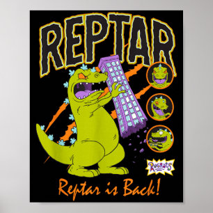 Póster Rugrats Reptar está de vuelta