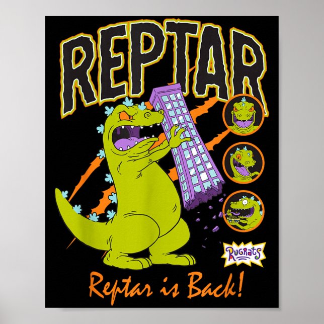 Póster Rugrats Reptar está de vuelta (Frente)