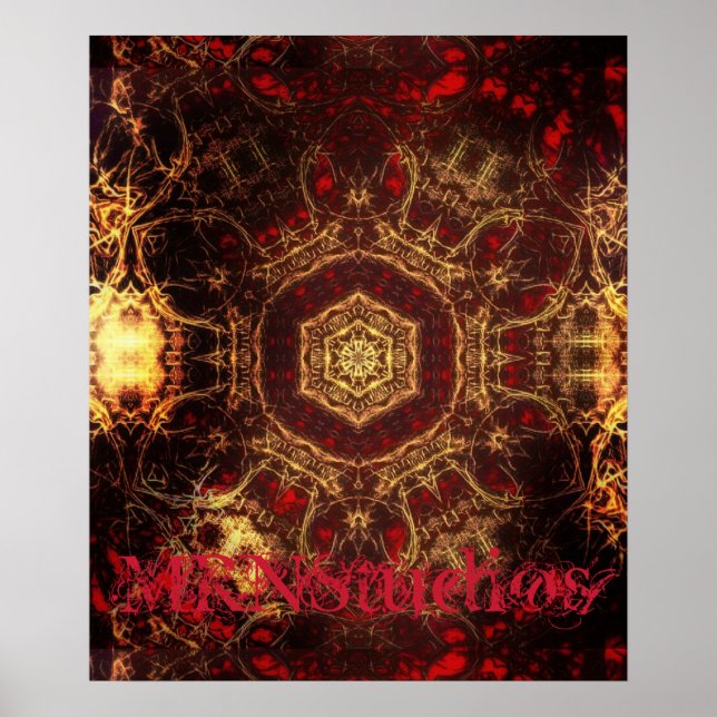 Póster Ruina oriental (Frente)