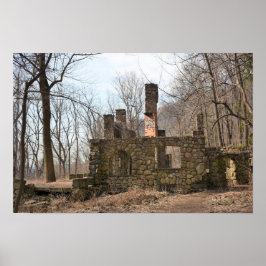 Póster Ruinas de Cornualles del estado