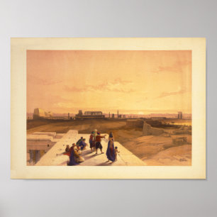 Póster Ruinas de Karnack