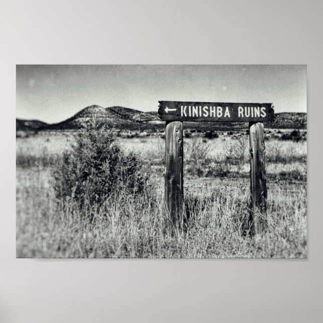 Póster Ruinas de Kinishba (Frente)