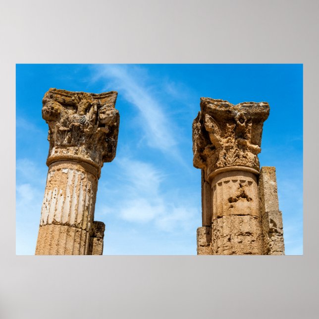 Póster Ruinas de la ciudad romana (Frente)