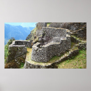 Póster Ruinas de senderos incas