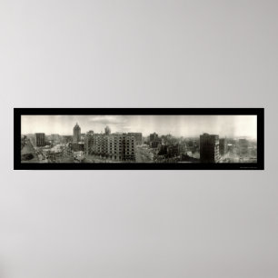 Póster Ruinas de Terremoto Foto SF 1906