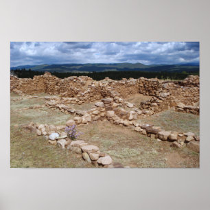 Póster Ruinas del pueblo de los PECO