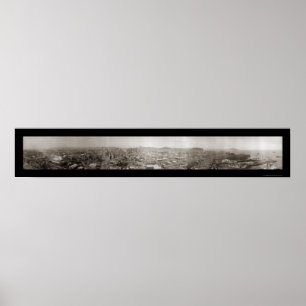 Póster Ruinas del terremoto San Francisco Foto 1906