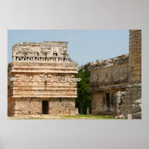 Ruinas mayas de Chichén Itza, "La Nunnery"