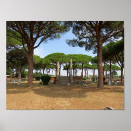 Póster Ruinas romanas de Ostia Antica