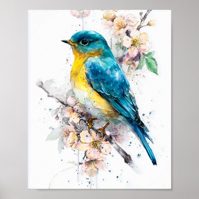 Póster Ruiseñor de primavera (Frente)