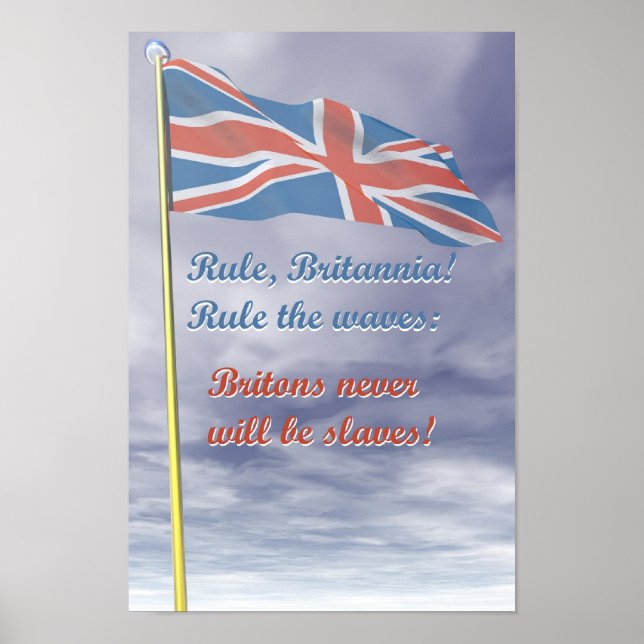 Póster Rule Britannia Poster (Frente)