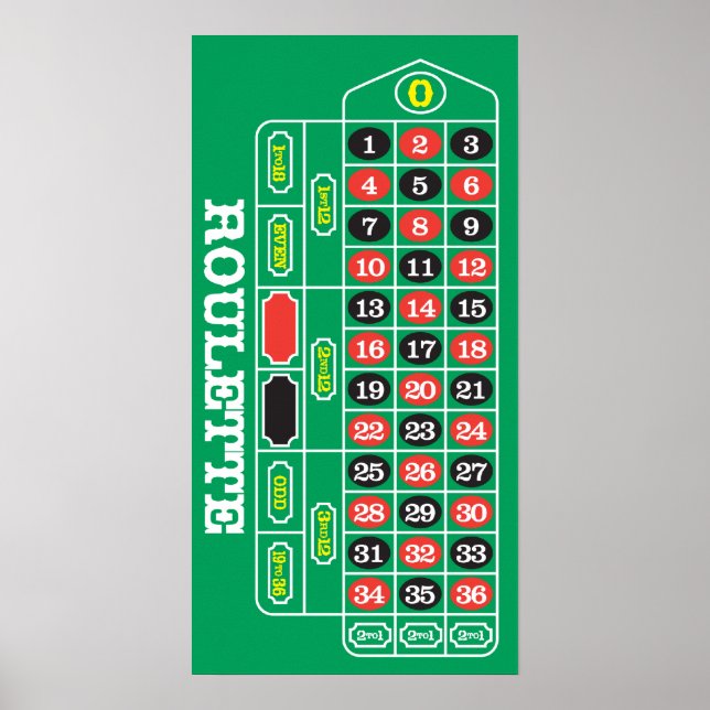 Póster Ruleta (Frente)