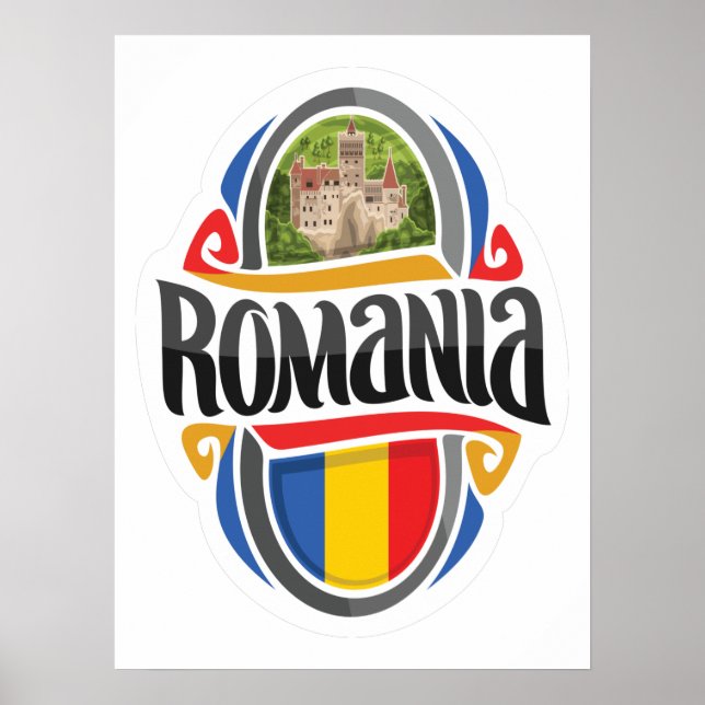 Póster Rumania Rumanos (Frente)