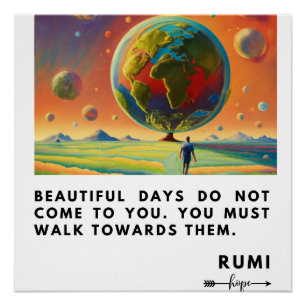 PÓSTER RUMI HOPE QUOTE