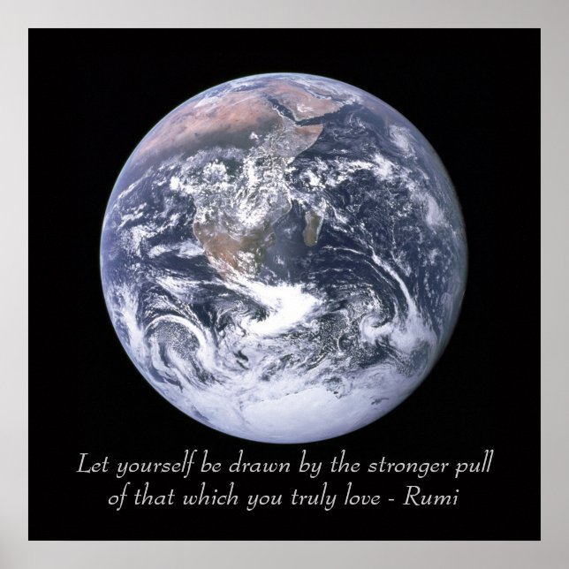 Póster Rumi Love Earth (Frente)