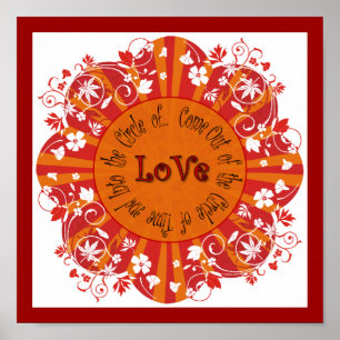 Póster Rumi Love Poster